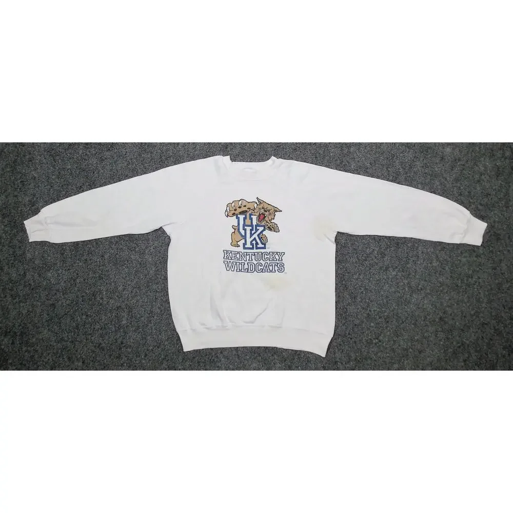 Bassett Walker | Vintage 80s Kentucky Wildcats Distressed Boxy Sweatshirt